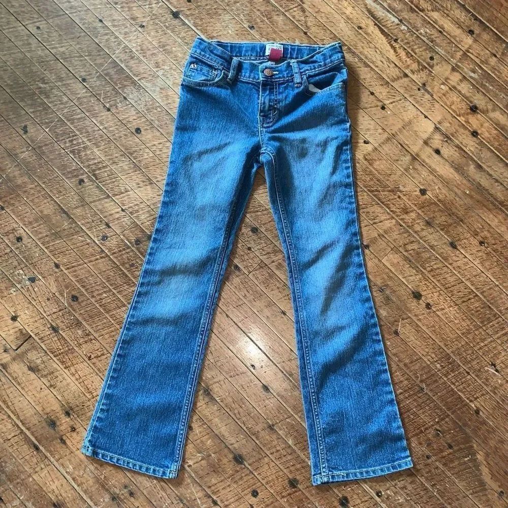 Children’s Place bootcut stretch normcore cowboycore 8 jeans